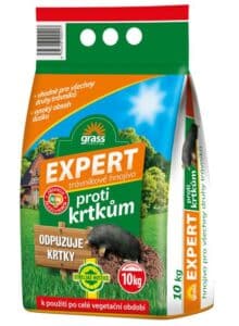 Trávnikové hnojivo EXPERT PROTI KRTOM 10kg