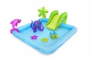 Bazénik Bestway® 53052, Fantastic Aquarium, detský, nafukovacie ihrisko, 239x206x86 cm