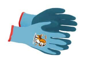 Rukavice Strend Pro, detské, chlapčenské, so psíkom, modré, záhradné, s blistrom