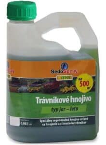SedoSpray trávnik 950ml náhradná náplň typ jar leto