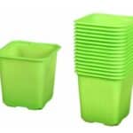 Nohel Garden kvetináč sadbový GREEN zelený 8x8x8xcm 15ks 155x80x80