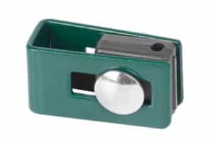 Úchytka Strend Pro EUROSTANDARD, U43, zelená, RAL6005, na plotový panel