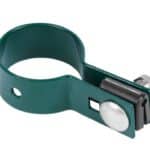 Objímka Strend Pro EUROSTANDARD, 48 mm, koncová, antracit, Zn+PVC, RAL7016, na okrúhly stĺpik