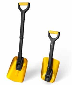 Skladacia lopata | teleskopická | 60 - 90 cm