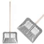 Odhrňovač KOVOS Alu, 490x370 mm, odhŕňač na sneh, lopata, drevená násada