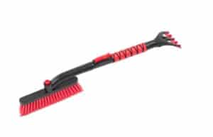 Metlička Strend Pro Premium, na auto, na ľad a sneh, so škrabkou, teleskopická, Alu, 65,5-82,5 cm