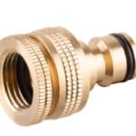 Prípojka Strend Pro, mosadzná, G1/2" - G3/4", na vodovodný kohútik, vnútorný závit